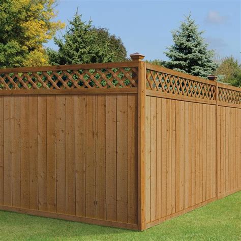 6-ft Brown Dog Ear Wood Fence Gate. . Cedar fence at lowes